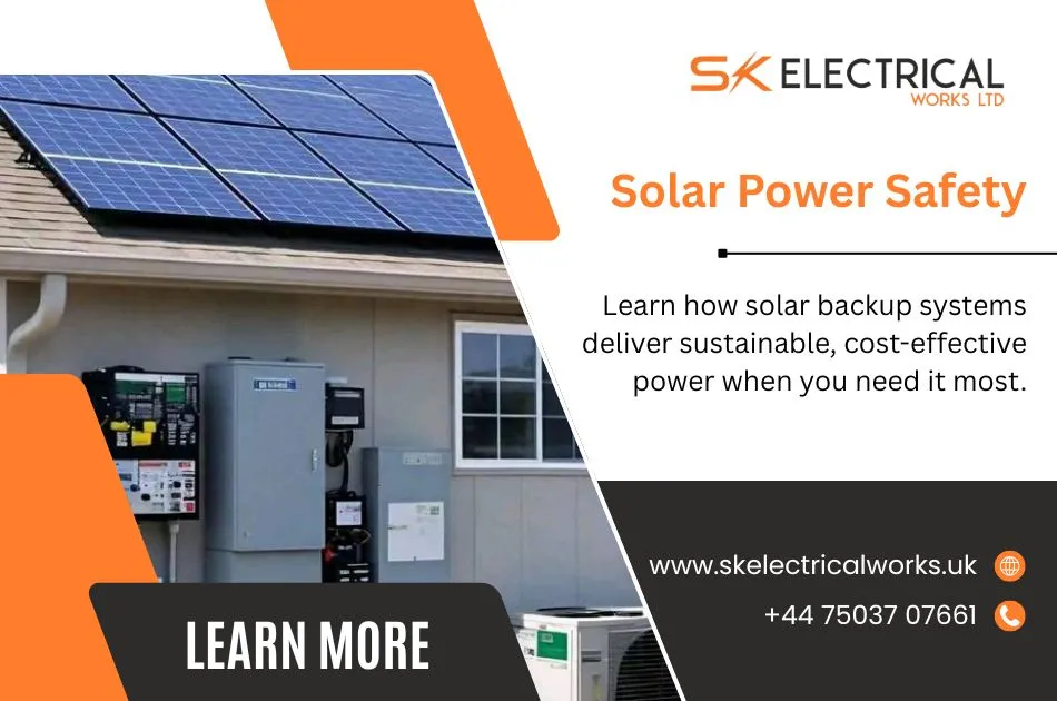 expert installing a solar power system in guildford