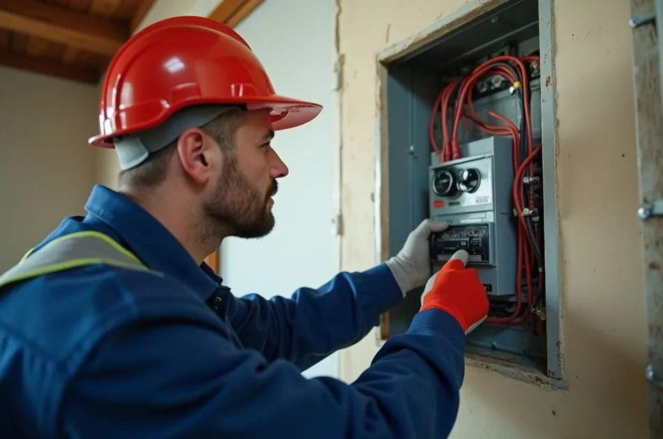 emergency electrician in reading repairing a home electrical panel