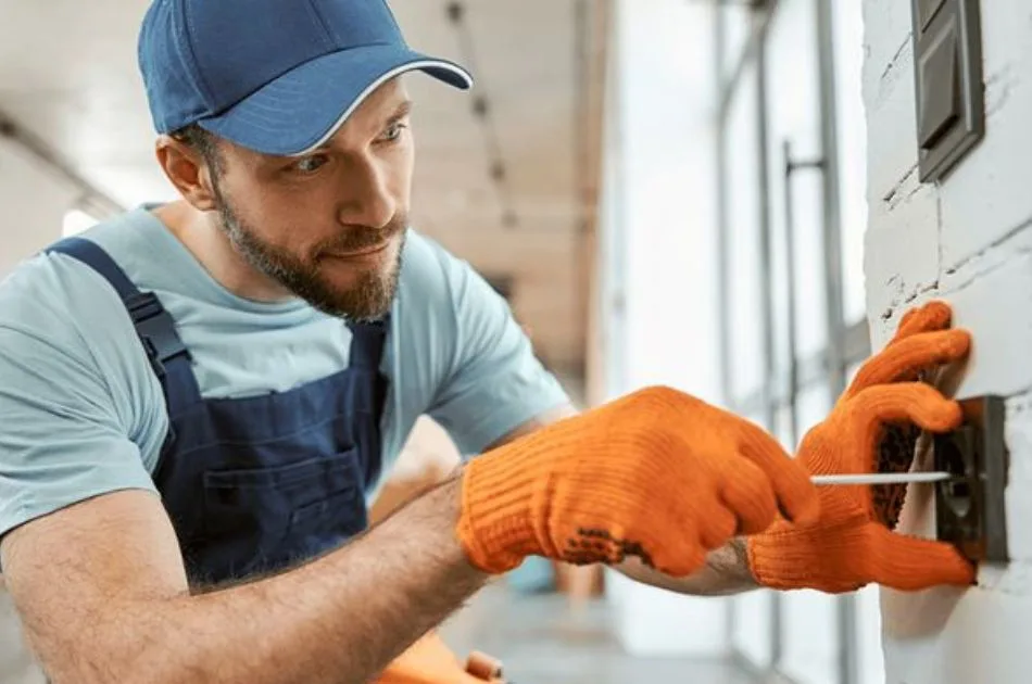 emergeny electrician in london repairing a home electric issue
